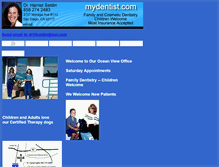 Tablet Screenshot of mydentist.com